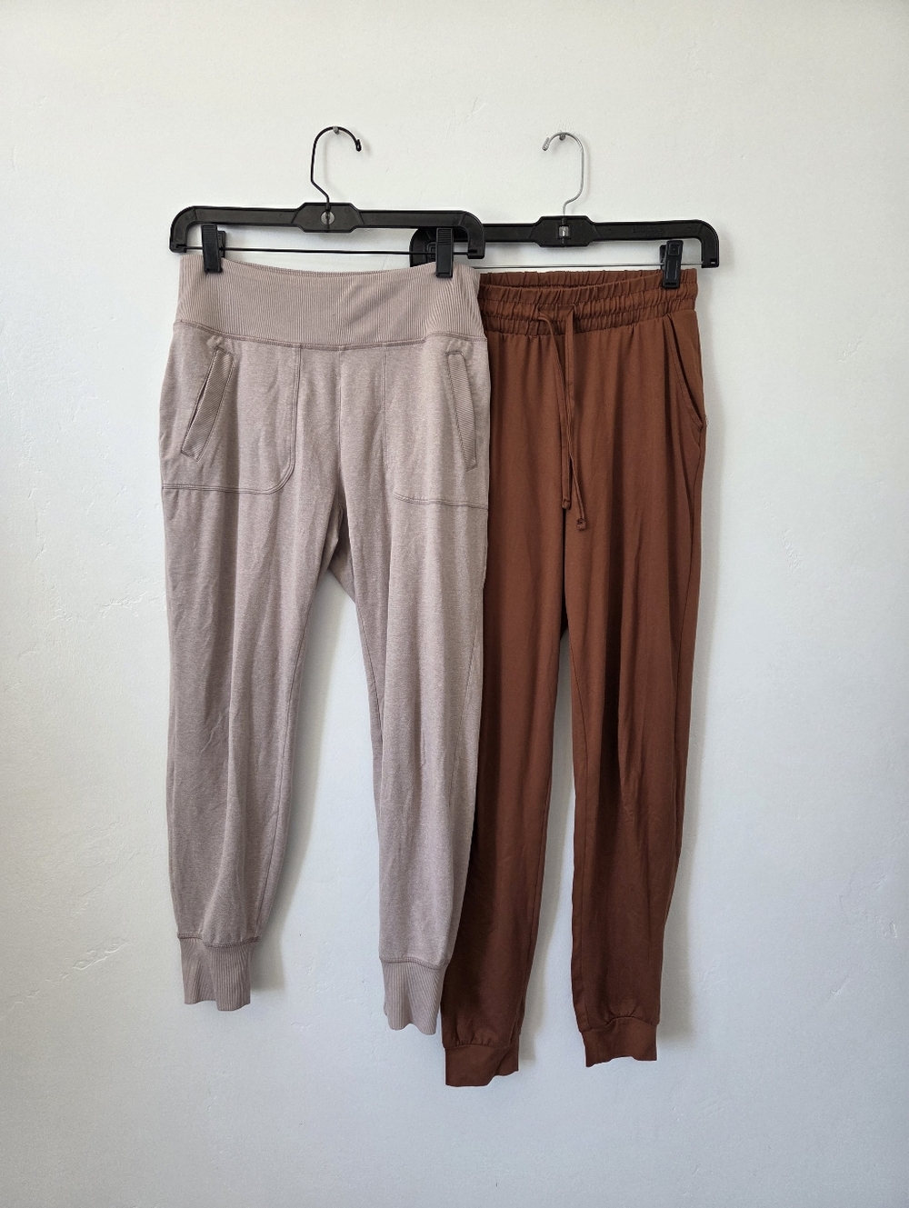Bundle Of Two Jogger Pants Pink Copper Orange Balance Collection Love Streak S